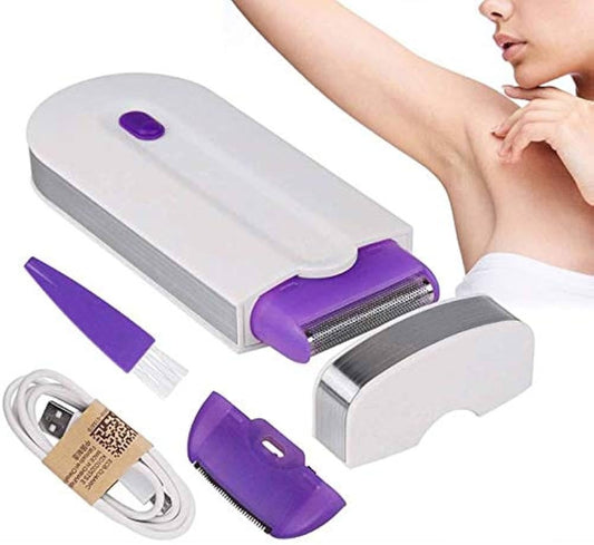 2-in-1 Rechargeable Electric Hair Remover for Women